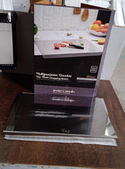 Premium Stainless Steel Anti-Bacterial Chopping Board for Kitchen (1 Pc)