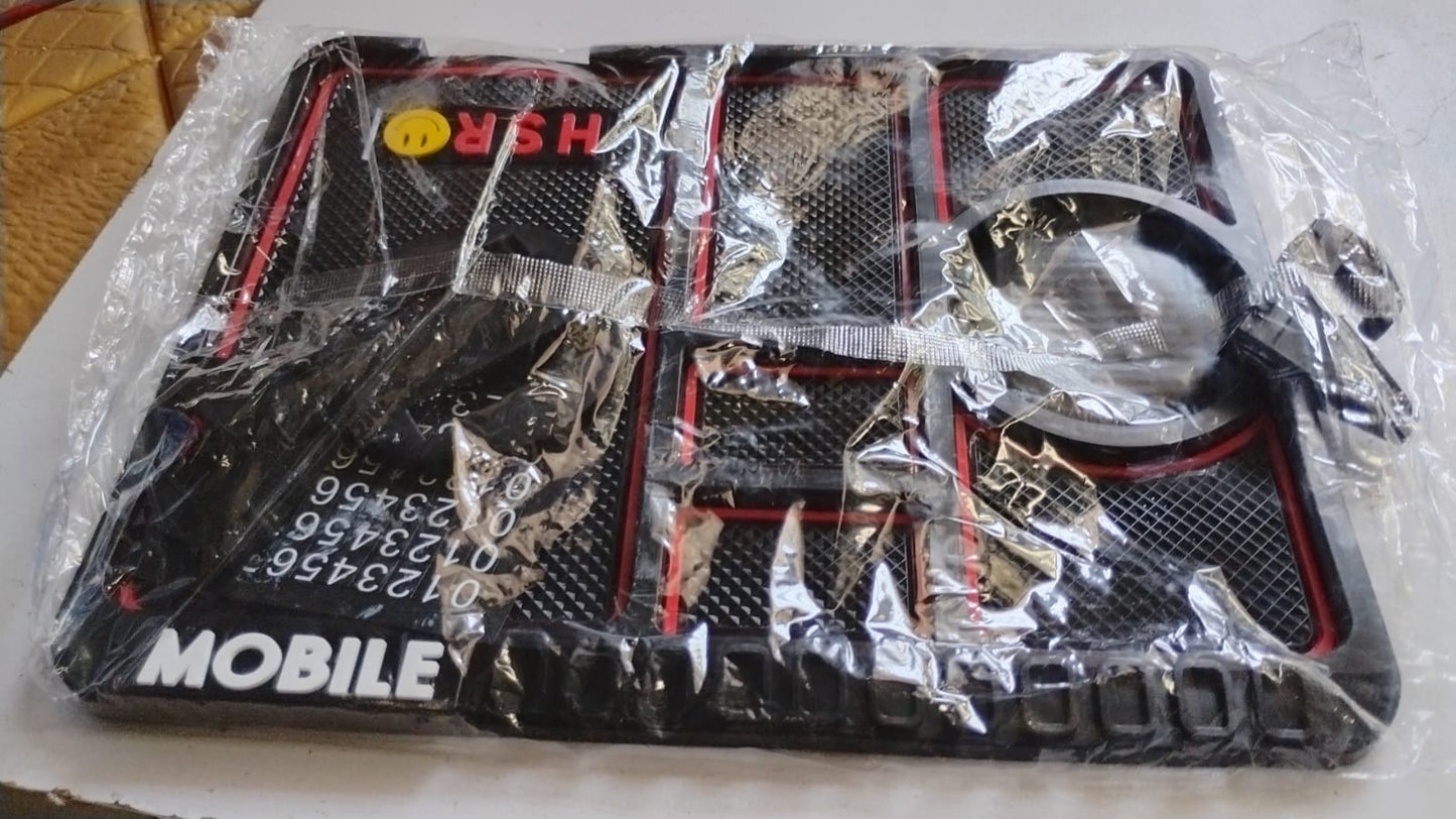 Car Dashboard Mat & Mobile Phone Holder Mount