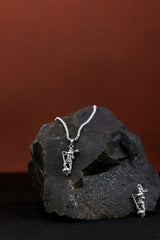 Hanuman Ji Pendant with Gada Religious Jewellery for Men and Women