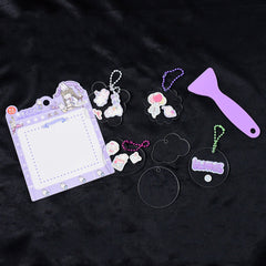 DIY Shrink Art Keychain Making Kit for Kids (1 Set)