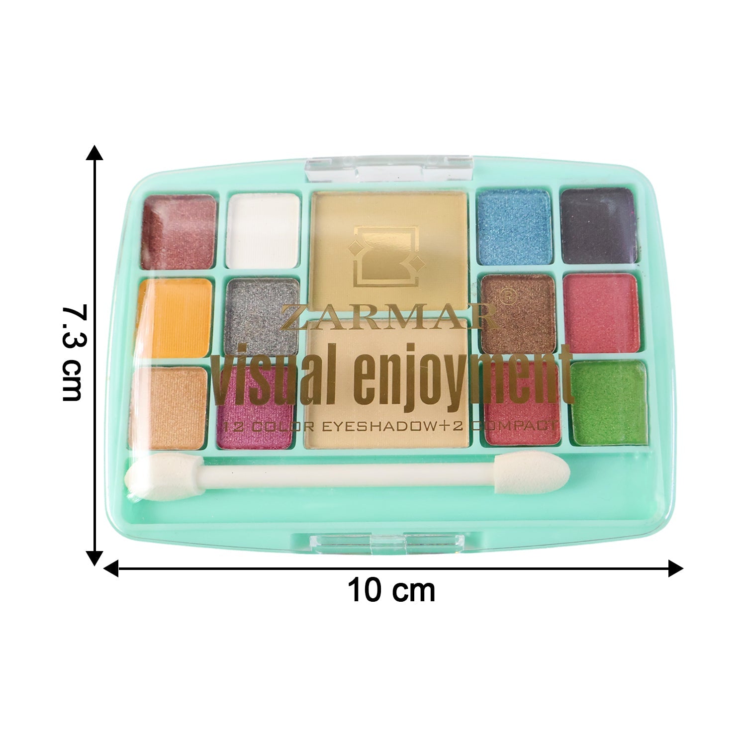 Multi-Color Eyeshadow & Compact Makeup Kit (15 GM / 1 Pc)