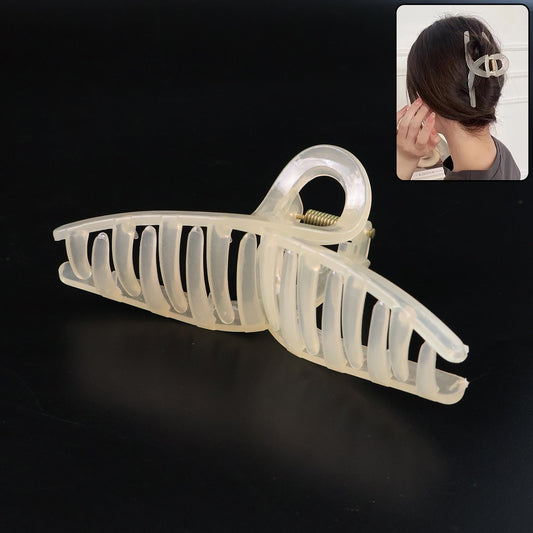 Big Plastic Hair Claw Clips