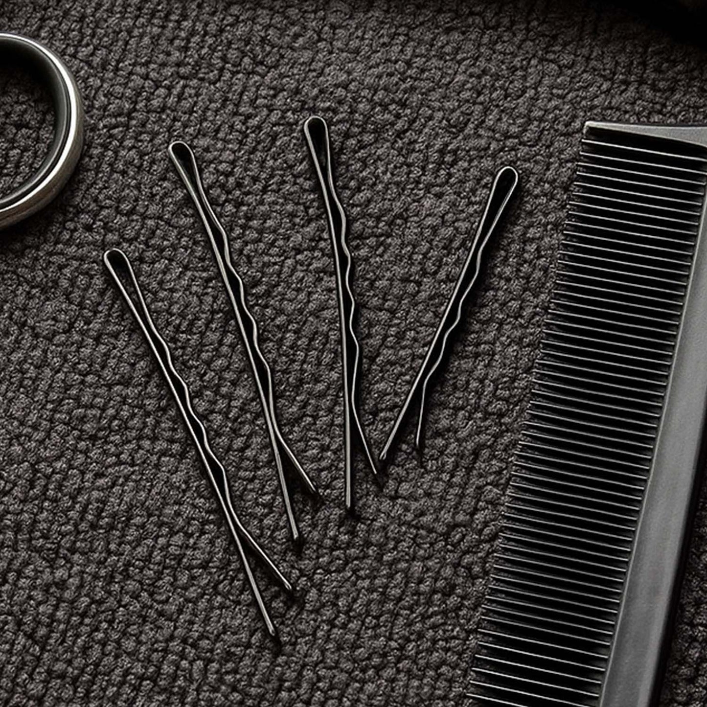 Medium Black Hair Bobby Pins (24 Pc)