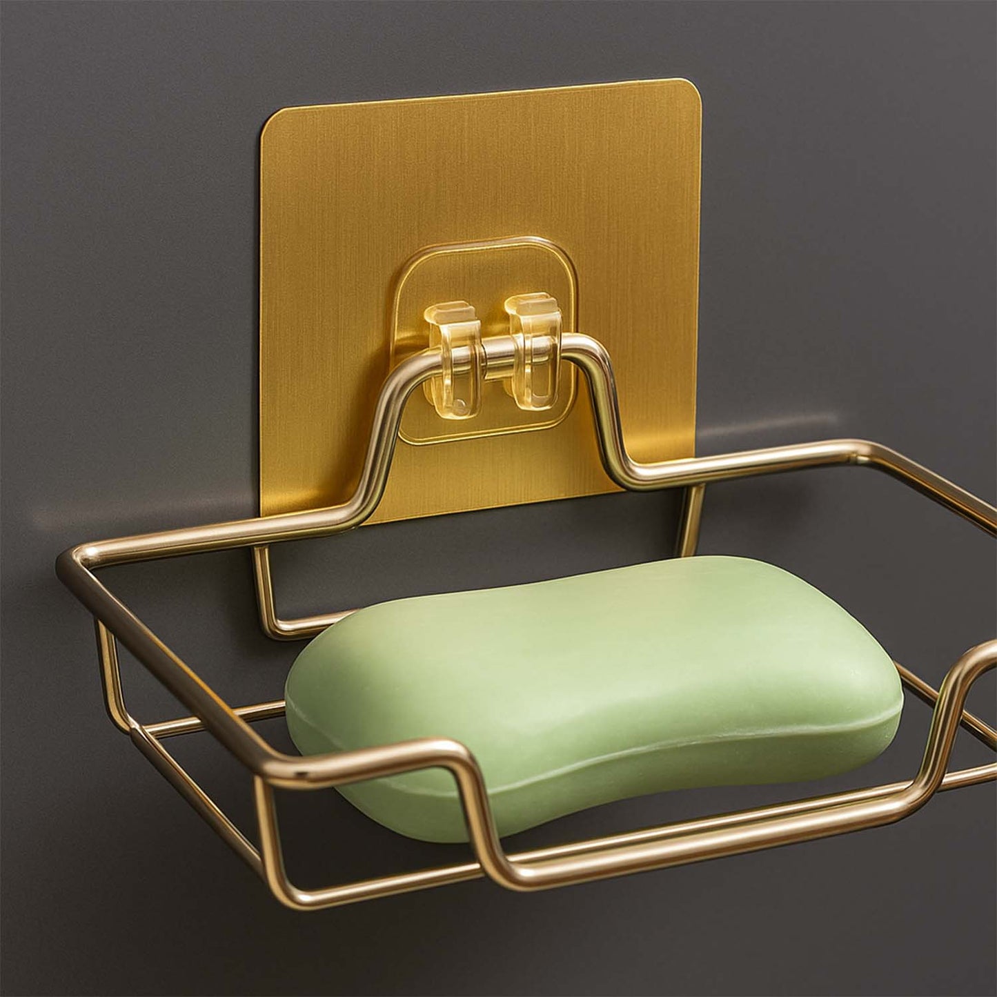 Self-Adhesive Heavy-Duty Plastic Wall Hook â€“ 1 Pc (8x8 cm)