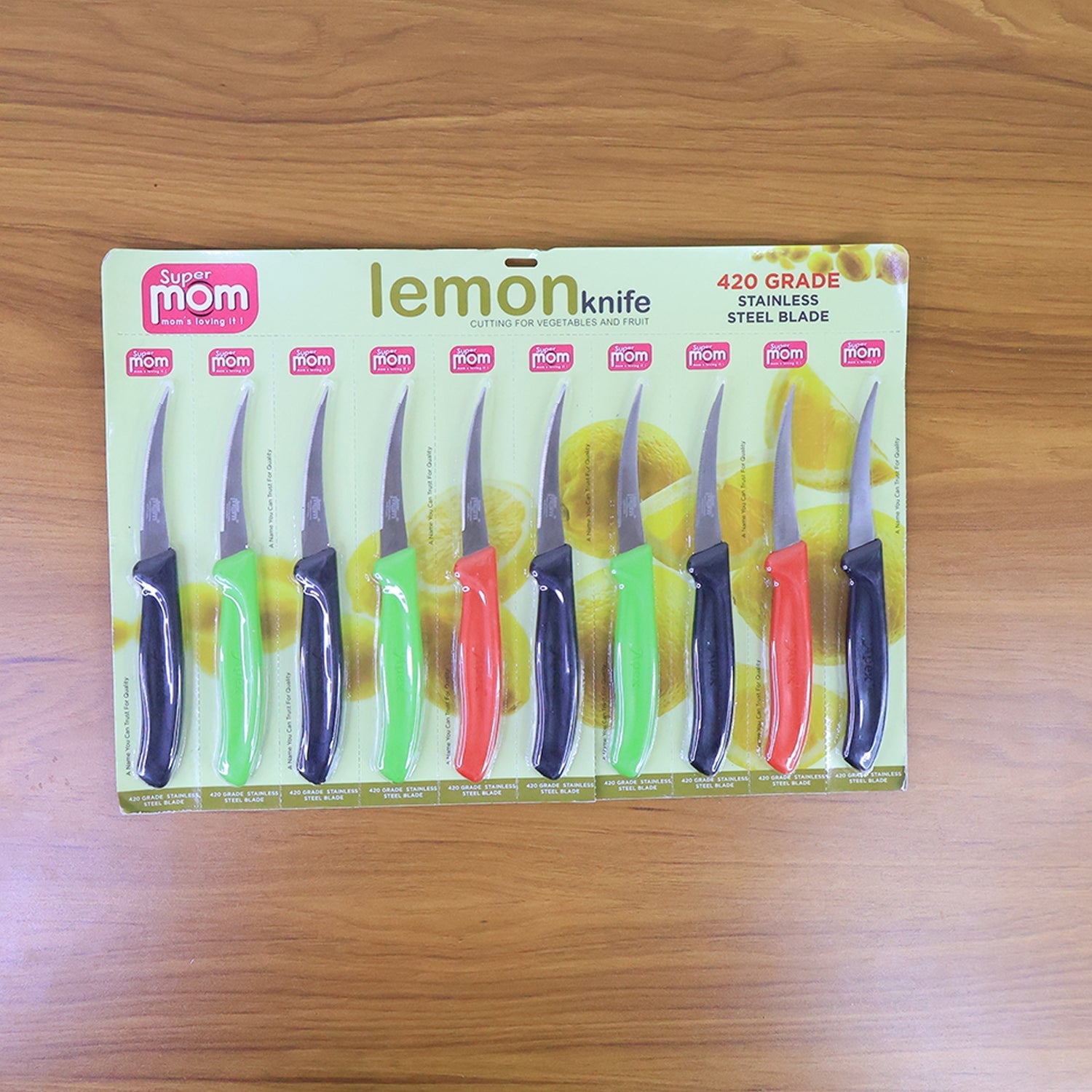 Supermom Stainless Steel Lemon Knife (10 Pc / Set)