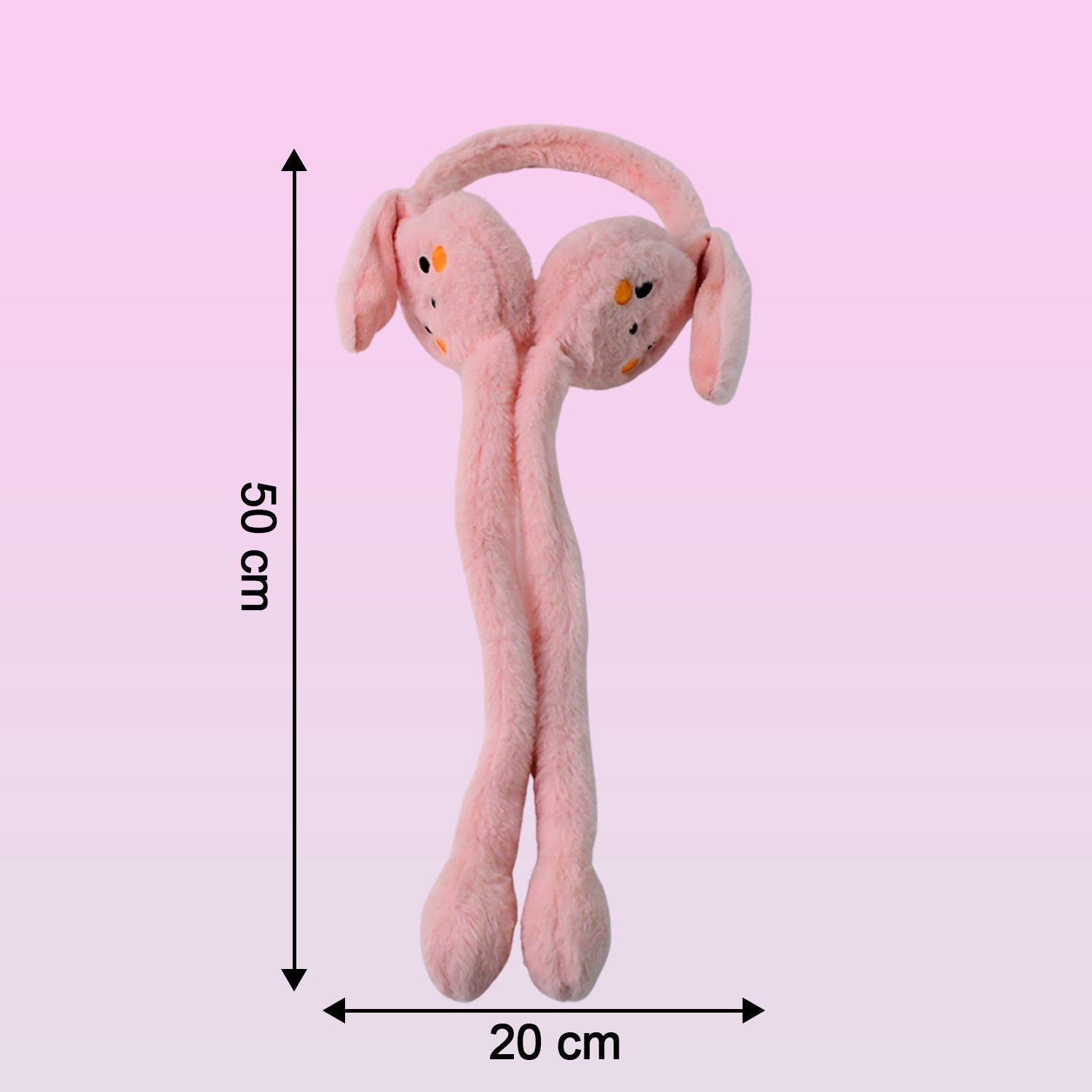 Fluffy Rabbit Ear Plush Winter Earmuffs