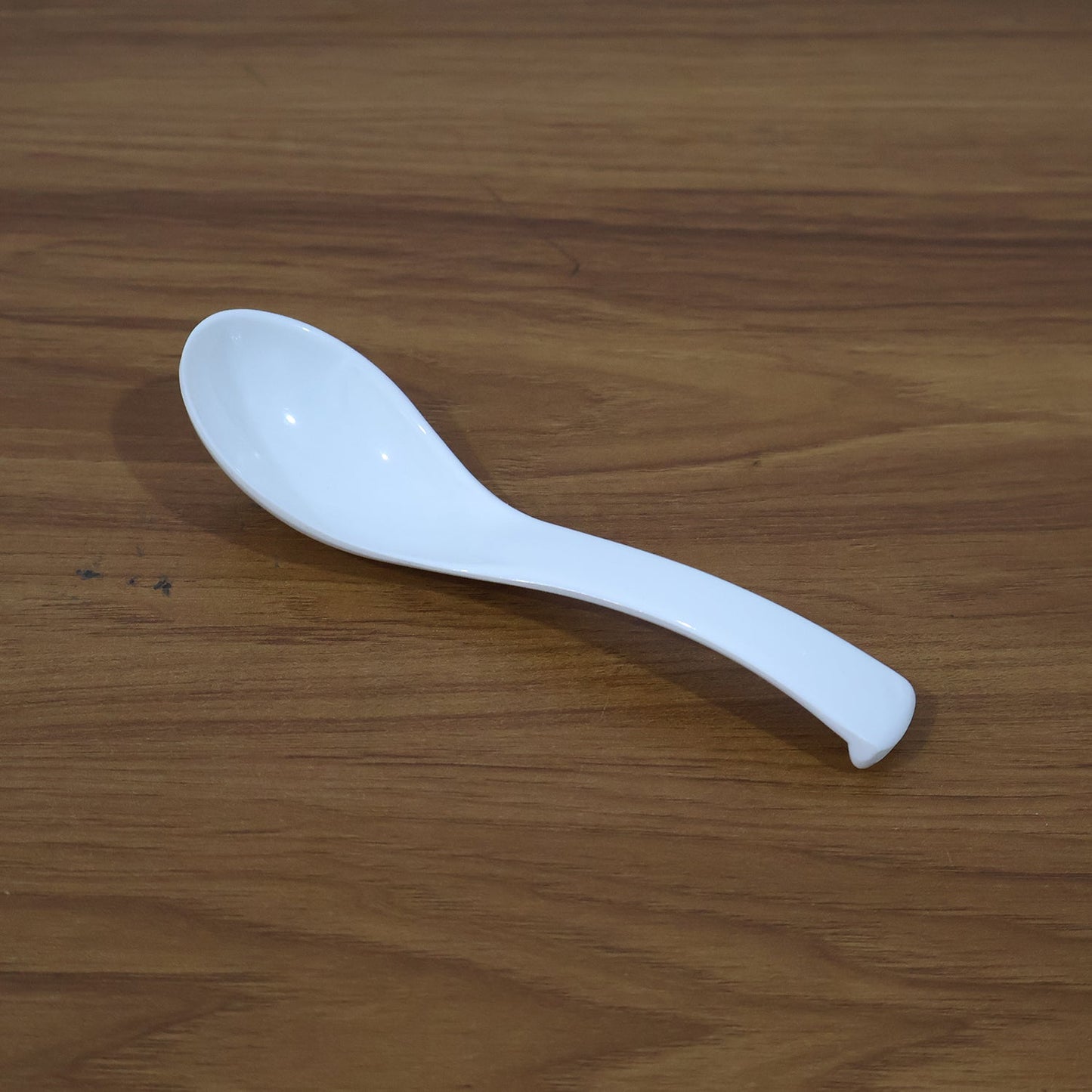 Plastic Soup Spoon â€“ Deep Bowl (1 Pc / White)