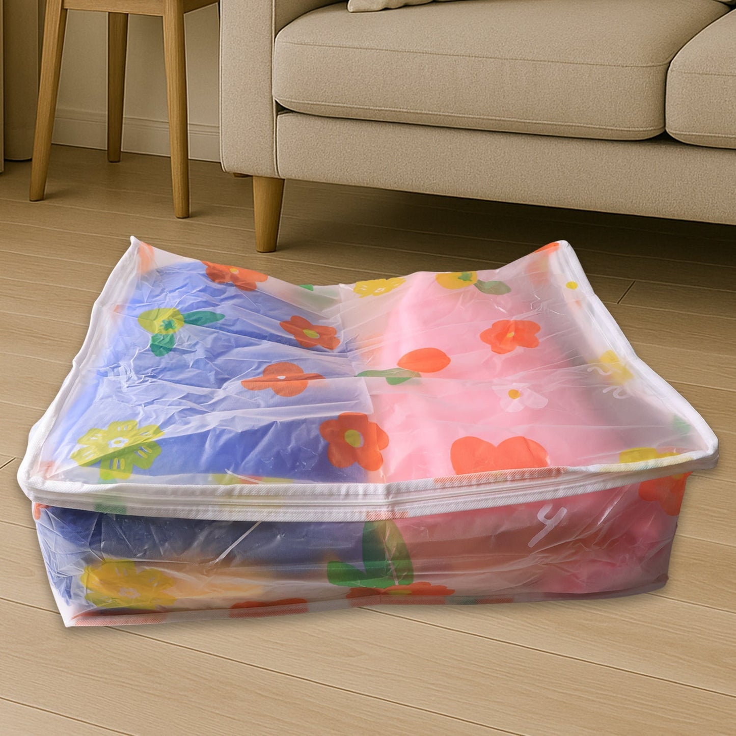 Large Blanket Storage Bag with Zipper â€“ 40x83 cm