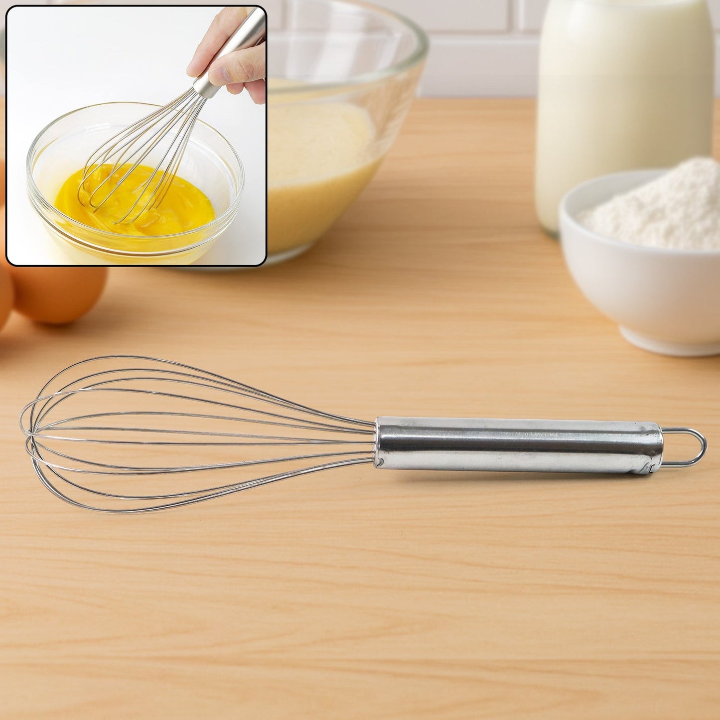 Medium Stainless Steel Balloon Whisk 